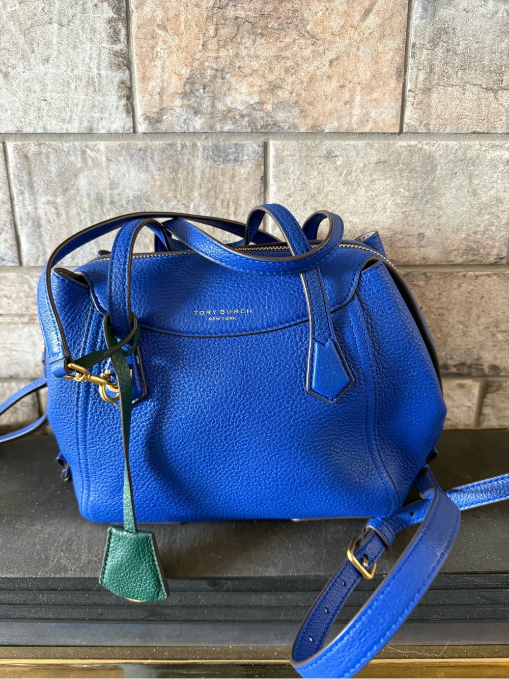 Tory Burch satchel/Crossbody in royal blue